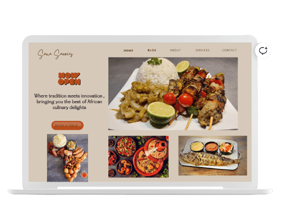 Restaurant Website preview image